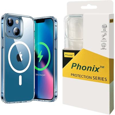 Generic Phonix Apple iPhone 14 Max Clear Rock Hard Case (CJK1467M)