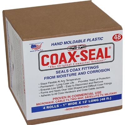 Generic Coax Seal Tape One " Roll (4 Pack) (TAPE-03)