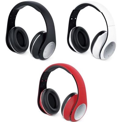 Genius HS-935BT Rechargeable Bluetooth Headphones Red (HS-935BT RED)