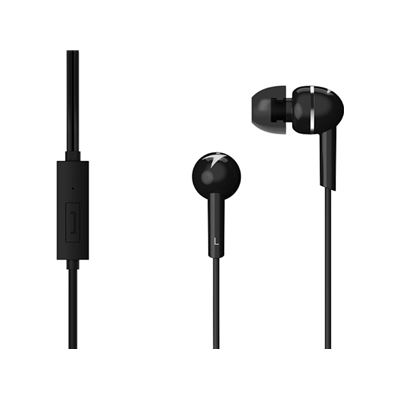 Genius HS-M300 Black In-Ear Headphones with Inline Mic (HS-M300B)