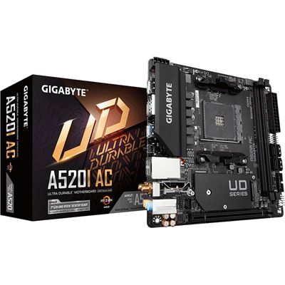 Gigabyte A520I AC ITX For AMD Ryzen 4th Gen CPU,AM4, A520 (A520I AC)