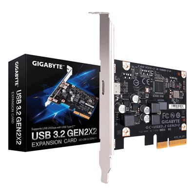 Gigabyte USB 3.2 Gen 2X2 Expansion Card 20Gb/s (GC-USB-3.2-GEN2X2)