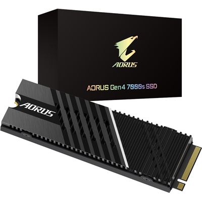 Gigabyte 1TB AORUS NVMe M.2 PCIe4 SSD, UP TO READ (GP-AG70S1TB)