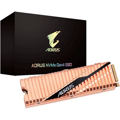 Gigabyte Aorus M.2 PCIe NVMe Gen4 SSD 2TB - 3D (GP-ASM2NE6200TTTD)