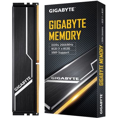 Gigabyte Gaming Memory 8GB (1x8GB) DDR4 2666MHz (GP-GR26C16S8K1HU408)