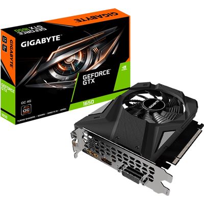 Gigabyte GF GTX 1650 PCIe x16, 4GB GDDR6, OC, 3YR WTY (GV-N1656OC-4GD)
