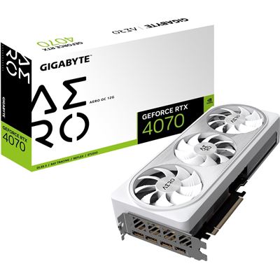 Gigabyte GeForce RTX 4070 12GB Aero OC 12GB (GV-N4070AERO OC-12GD)