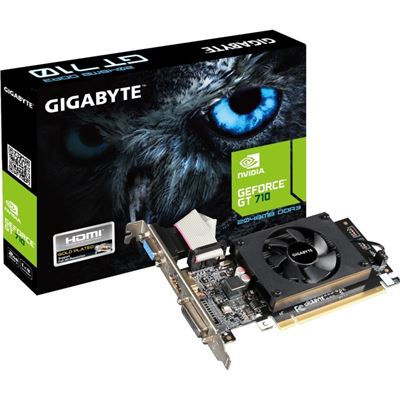 Gigabyte nVidia GeForce GT 710 2GB DDR3 2.0 PCIe (GV-N710D3-2GL 2.0)