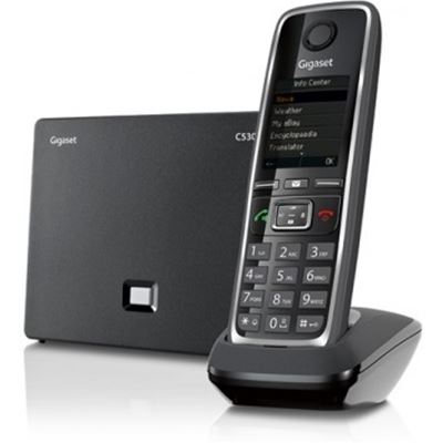 Gigaset C530IP Cordless VoIP Phone (Expandable phone system (C530IP)