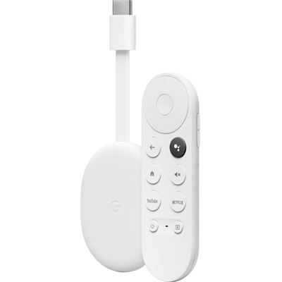 Buy the Google Chromecast with Google TV HD - Snow ( GA03131-AU