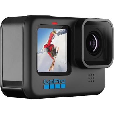 GoPro HERO 10 Black Action Camera 4K Video, Waterproof (CHDHX-101-RW)