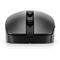 HP 635 Multi-Device Wireless Mouse Front Facing (Left rear facing/Jack Black)