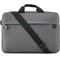 21C1 - HP Prelude 15.6 Laptop Bag Front Facing (Center facing/Light Grey)