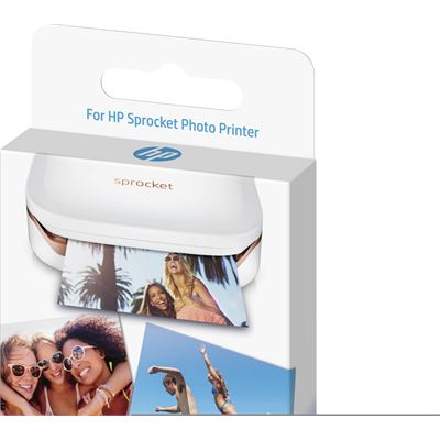HP ZINK® Sticky-backed Photo Paper-20 sht/2 x 3 in (1PF35A)