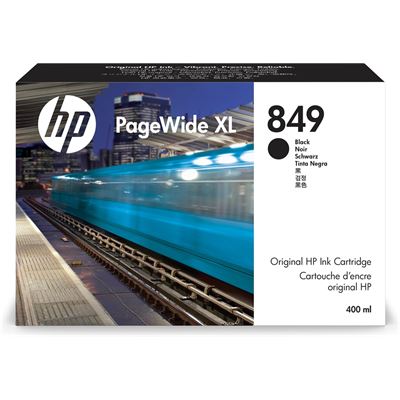 HP 849 400-ml Black PageWide XL Ink Crtg (1XB40A)