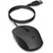 HP 150 Wired Mouse (Right rear facing/Jack Black)