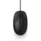 HP 128 Laser Wired Mouse - Top down (Center facing/Black)