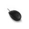 HP 128 Laser Wired Mouse - Rear left (Left rear facing/Black)