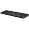 HP 125 Wired Keyboard - Front left (Left facing/Black)