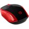 3c17 - HP Wireless Mouse 200 - Empress Red (Left facing/Empress Red)