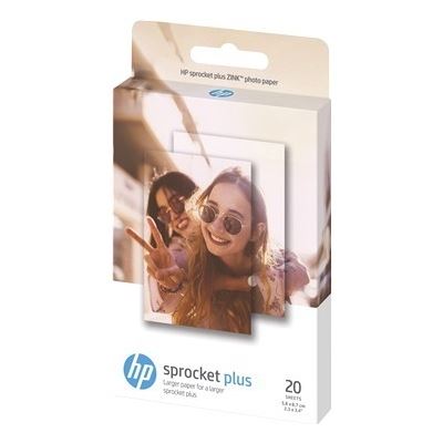 HP Sprocket Plus Photo Paper-20 sticky-backed sheets/2.3 x (2LY73A)