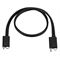 HP Thunderbolt Dock 230W G2 cable (Center facing/Black)