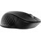 HP 435 Multi Device Wireless Mouse Commercial JetBlack Coreset Front Right (Left rear facing/Jet Black)