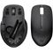 HP 435 Multi Device Wireless Mouse Commercial JetBlack Coreset Battery Compartment (Detail view/Jet Black)