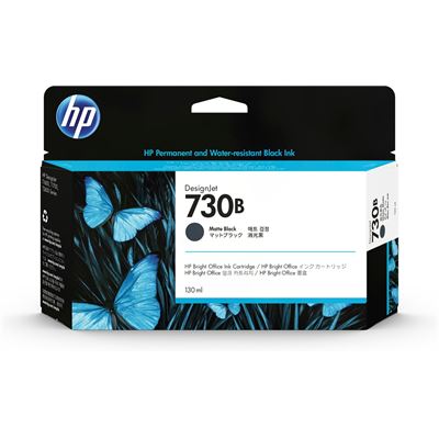 HP 730B 130ML MATTE BLACK INK CARTRIDGE (3ED45A)