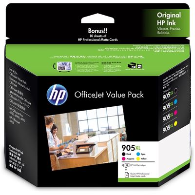 HP 905XL Office Value Pack (3GN11A)