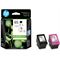 HP 65 Black and HP 65 Tri-colour Combo Pack 3JB07AA (Center facing/na)