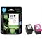 HP 65 Black and HP 65 Tri-colour Combo Pack 3JB07AA (Center facing/na)