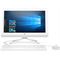 2c16 - HP All-in-One PC (19.5", nontouch, Snow White) with Windows 10 screen and wired mouse and key (Center facing/Snow White)