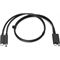 HP Thunderbolt Dock G2 Combo Cable (Center facing)