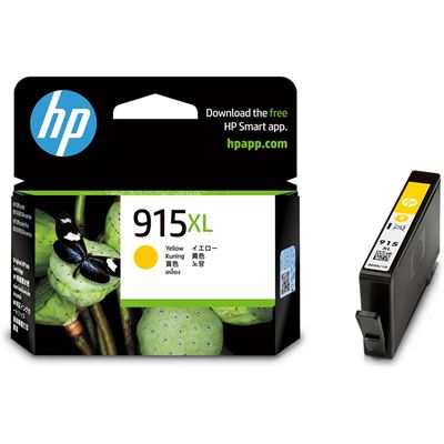 HP 915XL Yellow Original Ink Cartridge (3YM21AA)