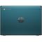 HP Chromebook 11MK G9 EE (11, Nautical Teal, nonODD, nonFPR) Rear (Rear facing/Nautical Teal)