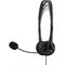 21C2 - HP Stereo USB Headset G2 Shadow Black Coreset Adjustable Headband Ghosted (Other/Shadow Black)