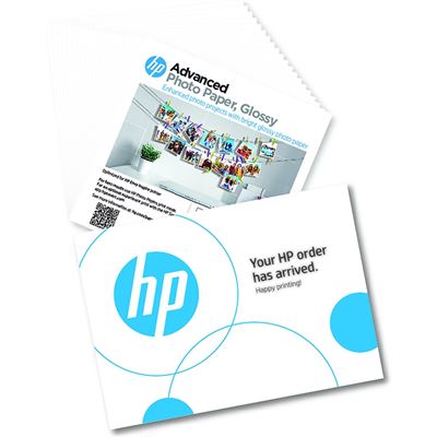 HP Advanced Glossy Photo Paper-20 sht/127 x 127 mm (5 x 5 in) (49V50A)