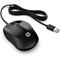 18C2 - HP Wired Mouse 1000 (Jet Black) (Right facing/Jet Black)