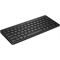HP 350 Compact Multi-Device Bluetooth Keyboard Front Right (Right facing/Jack Black)