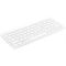22C2 HP 350 Compact Multi-Device Bluetooth Keyboard Front Right (Right facing/Ceramic White)