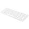 22C2 HP 350 Compact Multi-Device Bluetooth Keyboard Front Left (Left facing/Ceramic White)