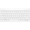 22C2 HP 350 Compact Multi-Device Bluetooth Keyboard Top (Top view open/Ceramic White)