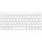 22C2 HP 350 Compact Multi-Device Bluetooth Keyboard Top (Top view open/Ceramic White)