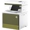 HP Color LaserJet Enterprise MFP 6800 - DN Transactional - CosmicGreen Catalog WhiteBG FrontLeft (Left facing/Cosmic Green)