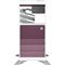 HP Color LaserJet Enterprise Flow MFP 6800 - ZFSW Transactional - AuroraPurple Catalog WhiteBG Front (Center facing/Aurora Purple)