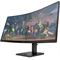 23C1 OMEN by HP 34-inch WQHD 165Hz Curved Gaming Monitor 34 Jetblack CoreSet Scrn FrontLeft (Left facing/Jet Black)