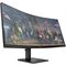 23C1 OMEN by HP 34-inch WQHD 165Hz Curved Gaming Monitor 34 Jetblack CoreSet Scrn FrontRight (Right facing/Jet Black)