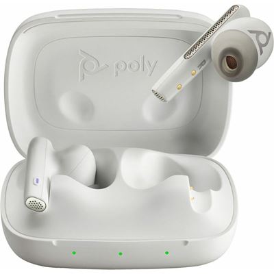 HP Poly Voyager Free 60 UC M White Sand Earbuds + BT700 USB (7Y8L6AA)