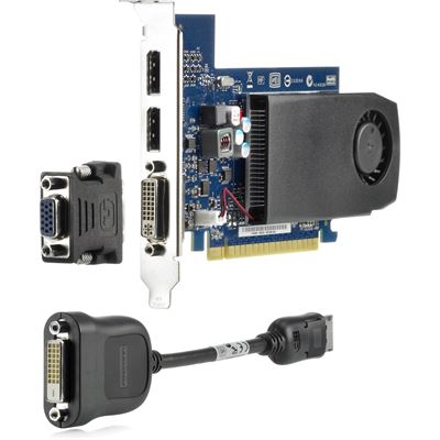 HP NVIDIA GeForce GT630 DP (2GB) PCIe x16 Graphics Card (B4J92AA)